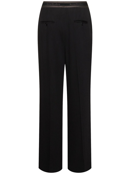 Parika fluid wool blend suiting pants