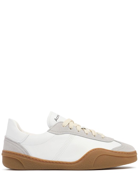 Bars leather sneakers