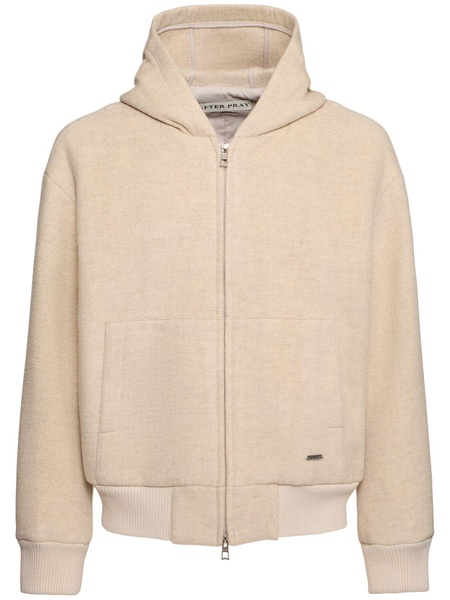 Simon hooded zip-up jacket