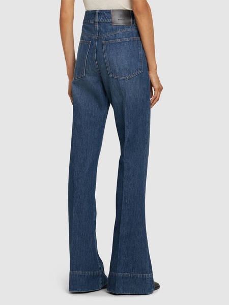 Robinia denim mid waist flared jeans