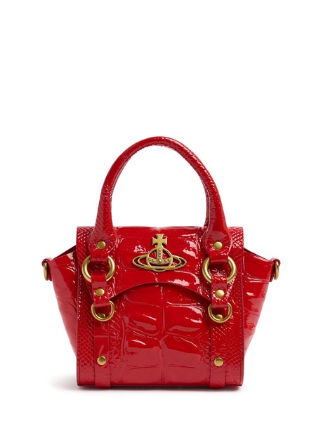 Mini Betty Chain embossed leather bag