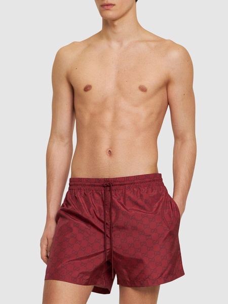 GG nylon swim shorts