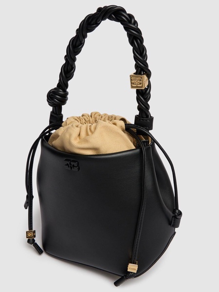 Ganni Bou Bucket recycled leather bag