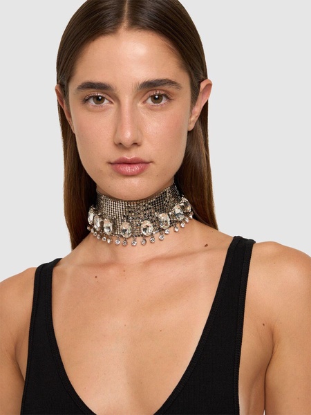 Pixel choker with crystal drop