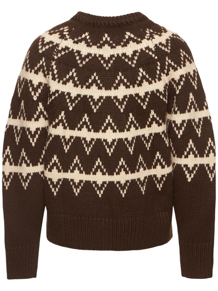 Odin jacquard knit sweater