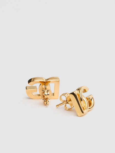 DG logo stud earrings