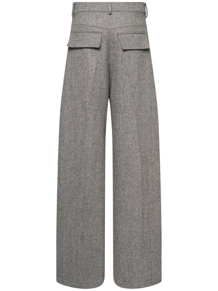 Udente tweed wide pants