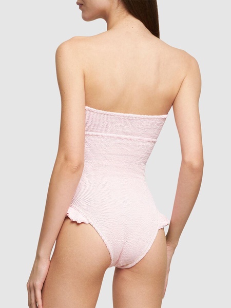 Laila strapless one piece swimsuit