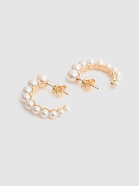 Boucle de Perle 14kt & pearl earrings