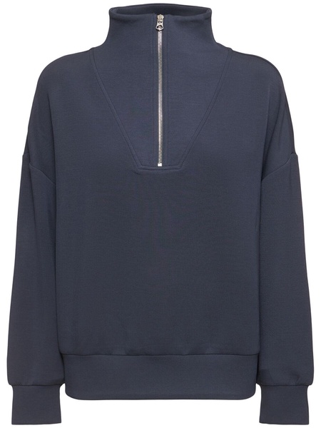 Hawley half zip knit sweater