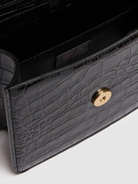 Medium Roar croc embossed bag