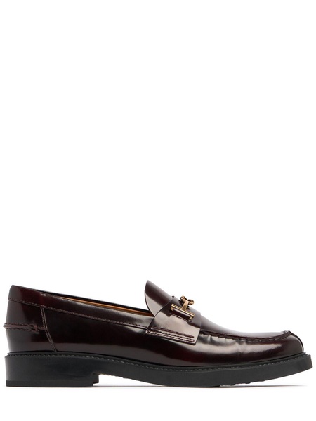 25mm Gomma T Ring brushed loafers