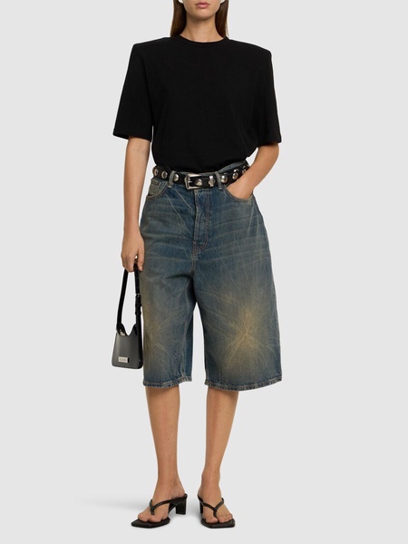 Judda denim Bermuda shorts