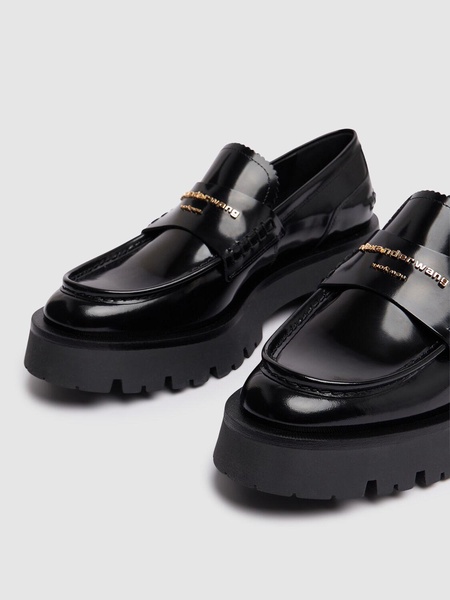 45mm Carter Lug patent leather loafers