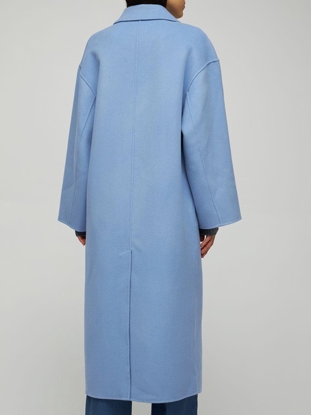 Borneo double breast wool long coat