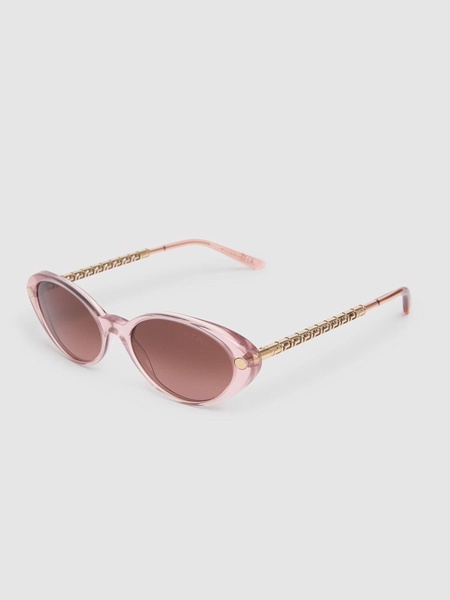 Round acetate sunglasses