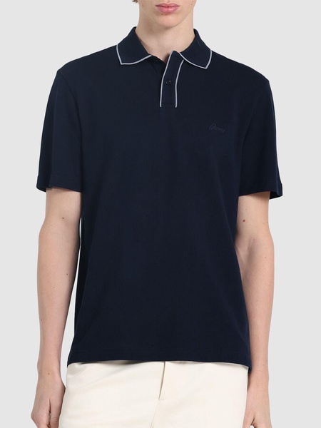 Cotton piquet polo