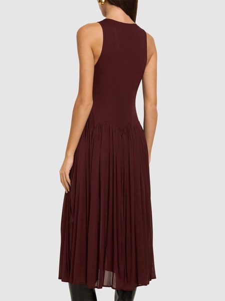 Axar jersey midi dress