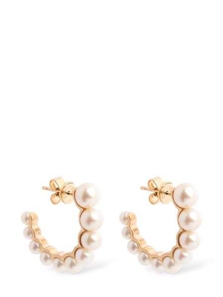 Boucle de Perle 14kt & pearl earrings