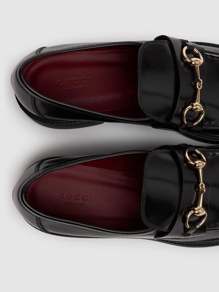 Leather loafers