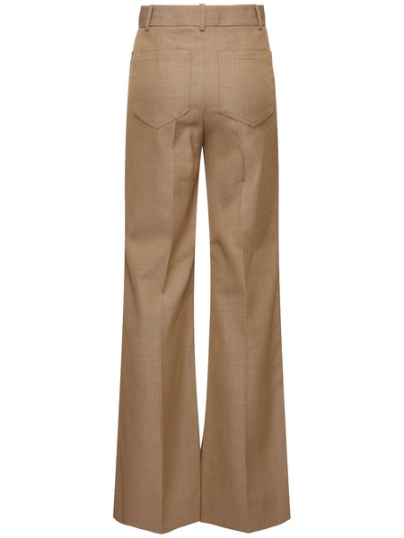 Alina wool blend flared pants