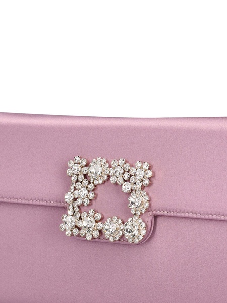 LVR Exclusive satin envelope clutch