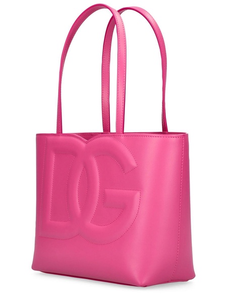 Dolce & Gabbana Logo Embossed Small Shopping Bag