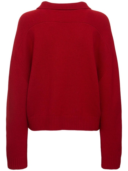 Homere cashmere polo sweater