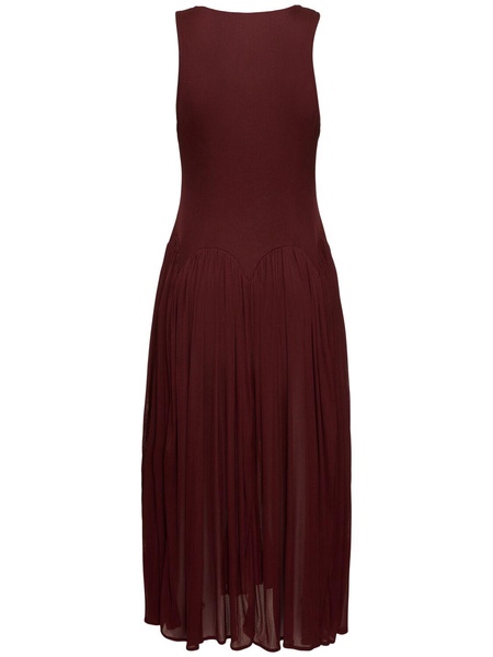 Axar jersey midi dress