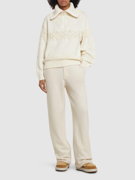 Elana half zip knit sweater