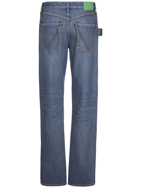 Medium Washed Straight denim jeans