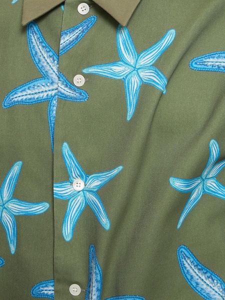 Starfish open-collar shirt