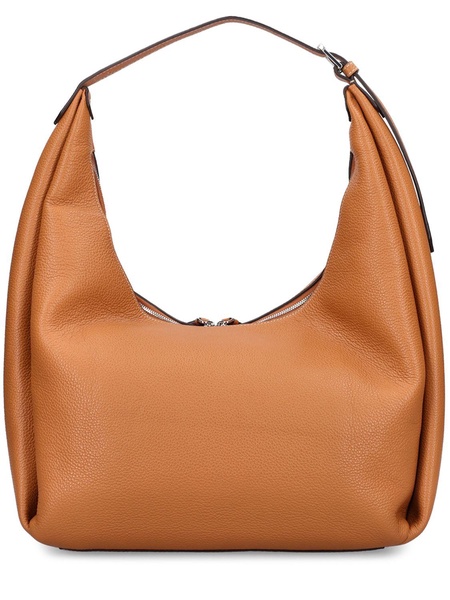 Belt hobo leather shoulder bag