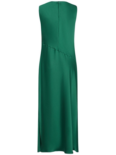 Giubba sleeveless satin midi dress