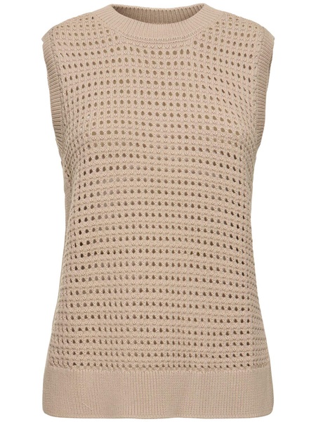 Darin cotton knit tank top