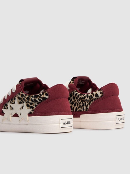 Leopard Sunset skate low top sneakers