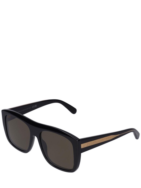 Squared acetate sunglasses