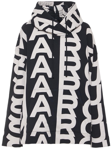 Monogram oversize hoodie