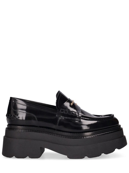 75mm Carter patent loafers