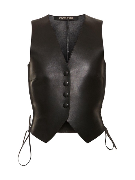 Leather vest