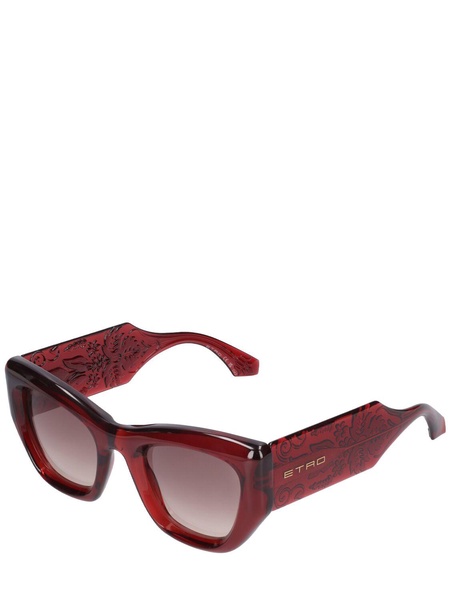 Paisley cat-eye sunglasses