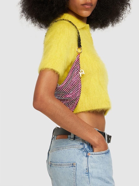 Small Vela crystal shoulder bag