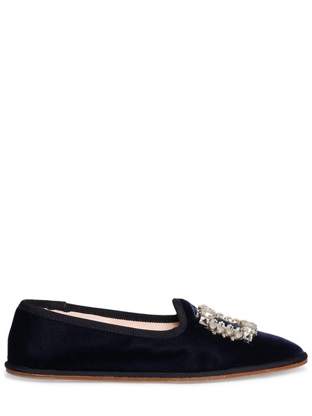 10mm Friulane velvet loafers