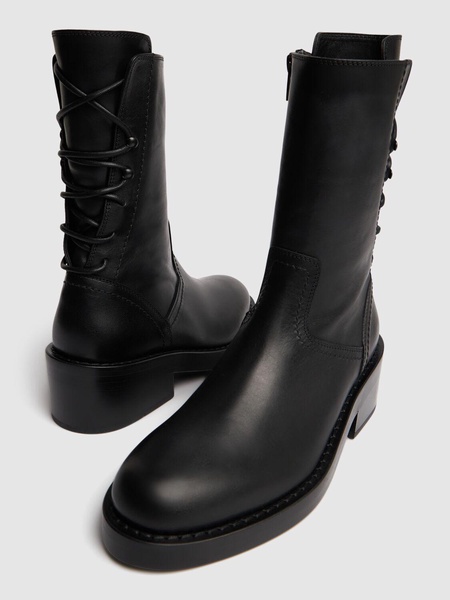 40mm Henrica leather ankle boots