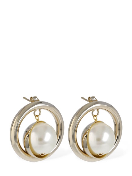 Miranda faux pearl earrings