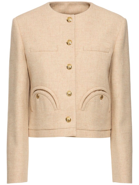 All Inn Shamo wool bolero jacket