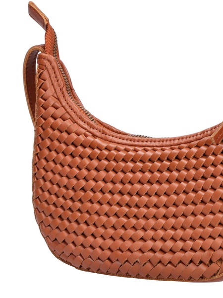 Mini Sling handwoven leather bag