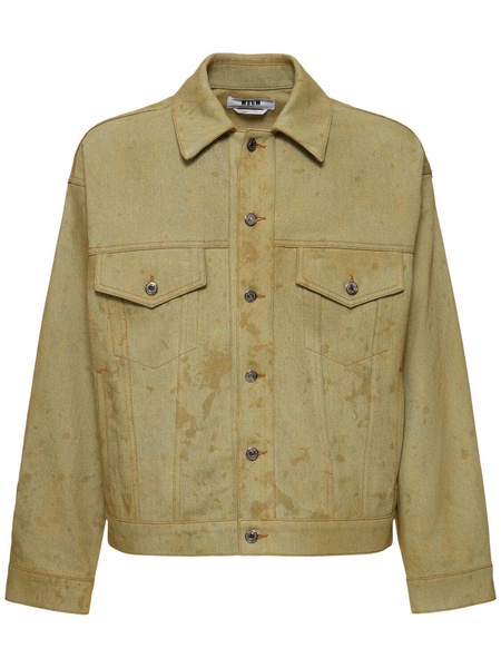 Tea wash denim jacket