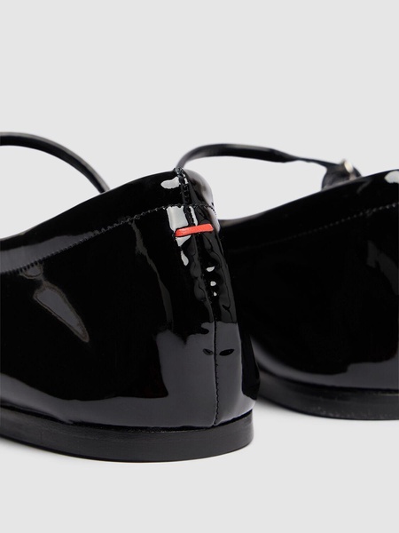 10mm Uma patent leather ballerinas