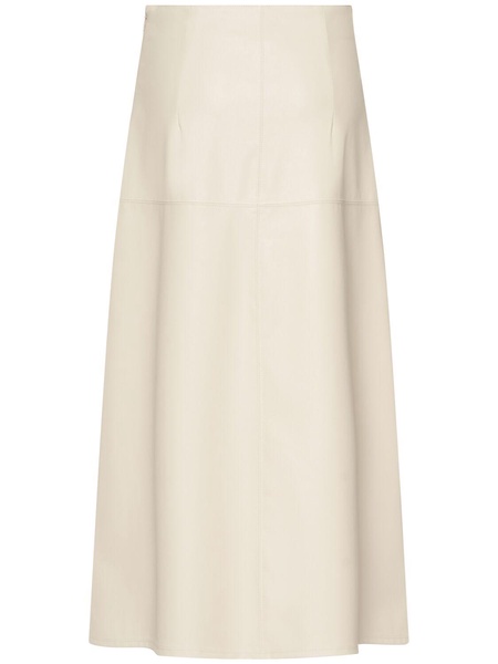 Scilli coated jersey midi skirt